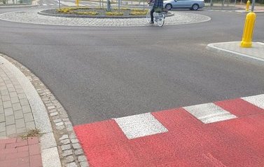 Nowa instalacja na rondzie Unii Europejskiej