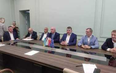 Wizyta burmistrza Płońska w Tarnopolu