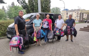 Plecaki dla dzieci z Tarnopola
