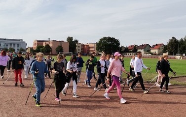 Szkoła Podstawowa nr 3 Nordic walking 