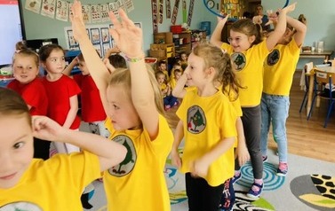 Przedszkole nr 4 Międzygrupowe zawody sportowe