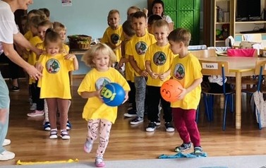 Przedszkole nr 4 Międzygrupowe zawody sportowe