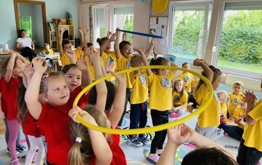 Przedszkole nr 4 Międzygrupowe zawody sportowe