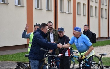 Przejażdżka rowerowa z olimpijczykami kolarstwa