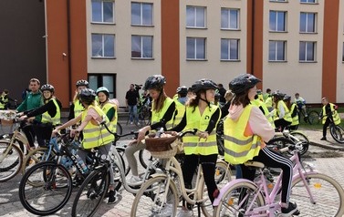 Przejażdżka rowerowa z olimpijczykami kolarstwa