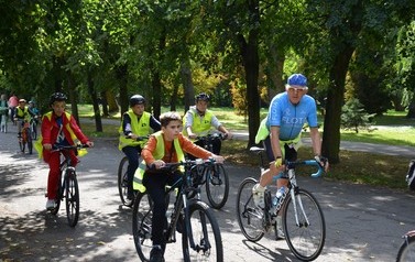 Przejażdżka rowerowa z olimpijczykami kolarstwa