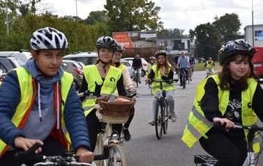 Przejażdżka rowerowa z olimpijczykami kolarstwa