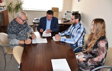 Podpisanie umowy na pełnienie funkcji inspektora nadzoru inwestorskiego