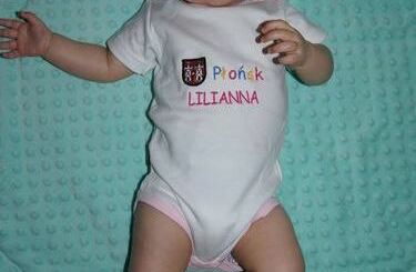 Mała Lilianna w naszym body
