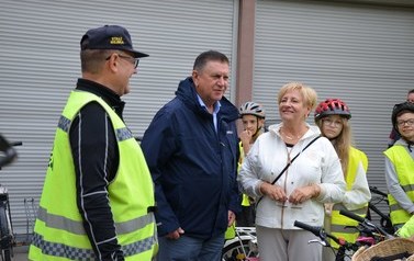 Rajd rowerowy pod hasłem &bdquo;Płońscy cykliści z SP3 ruszają w przygodę&rdquo; 