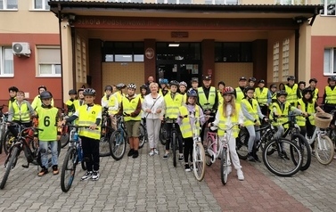  Szkoła Podstawowa nr 3 Rajd rowerowy Płońscy cykliści ruszają w przygodę 