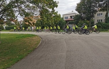  Szkoła Podstawowa nr 3 Rajd rowerowy Płońscy cykliści ruszają w przygodę