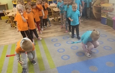 Przedszkole nr 1 Zawody między grupowe