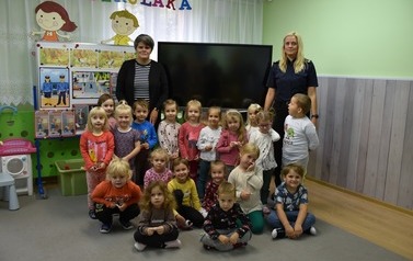 Europejski Tydzień Mobilności - spotkanie z przedszkolakami