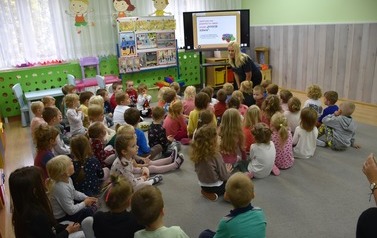 Europejski Tydzień Mobilności - spotkanie z przedszkolakami
