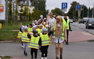 Europejski Tydzień Mobilności - spotkanie z przedszkolakami