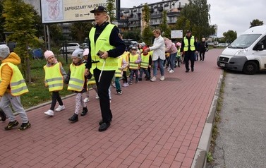 Europejski Tydzień Mobilności - spotkanie z przedszkolakami