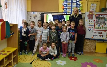 Europejski Tydzień Mobilności - spotkanie z przedszkolakami