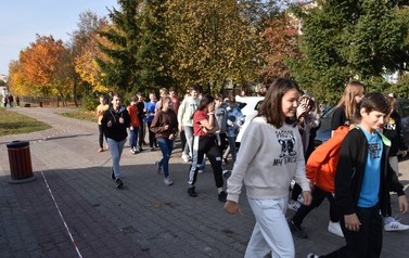 5 Bieg i Marsz Papieski w SP nr 4 w Płońsku