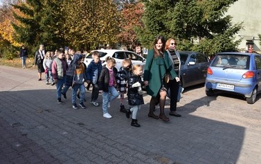 5 Bieg i Marsz Papieski w SP nr 4 w Płońsku