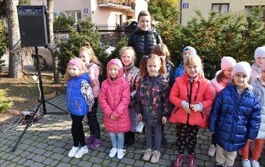 5 Bieg i Marsz Papieski w SP nr 4 w Płońsku