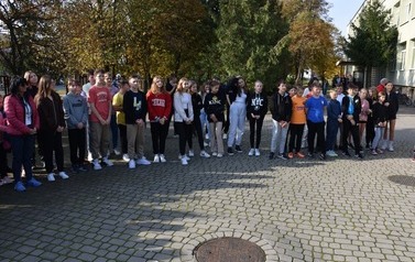 5 Bieg i Marsz Papieski w SP nr 4 w Płońsku