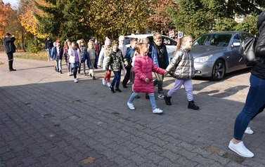 5 Bieg i Marsz Papieski w SP nr 4 w Płońsku