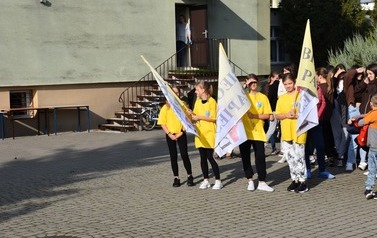 5 Bieg i Marsz Papieski w SP nr 4 w Płońsku