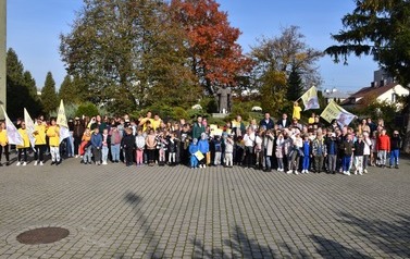 5 Bieg i Marsz Papieski w SP nr 4 w Płońsku