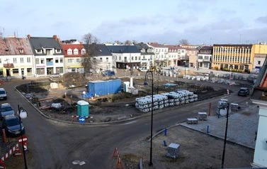 Płońsk w budowie