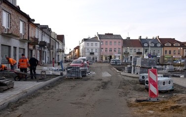 Płońsk w budowie