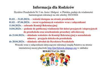 Przedszkole Nr 5 im. Jasia i&nbsp;Małgosi w&nbsp;Płońsku