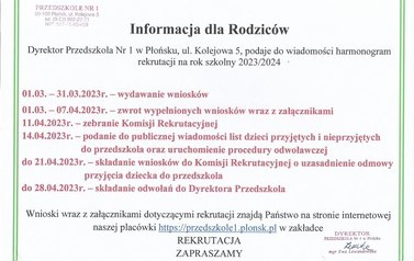 Przedszkole Nr 1 Płońsk
