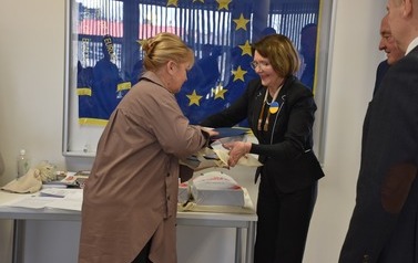 Sekretarz Ambasady&nbsp;Ukrainy w RP i delegacja z Berdyczowa na sesji Rady Miejskiej w Płońsku (11)