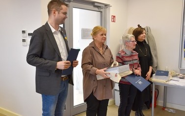 Sekretarz Ambasady&nbsp;Ukrainy w RP i delegacja z Berdyczowa na sesji Rady Miejskiej w Płońsku (7)