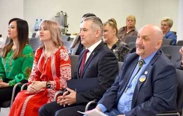 Sekretarz Ambasady&nbsp;Ukrainy w RP i delegacja z Berdyczowa na sesji Rady Miejskiej w Płońsku (6)