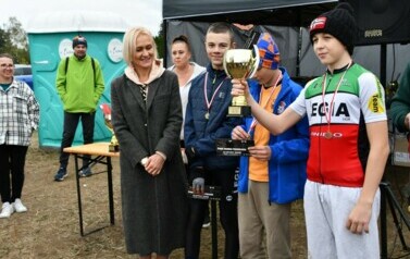Zawody rowerowe w Sport Park Płońsk