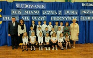 Uroczystość pasowania w Szkole Podstawowej nr 3