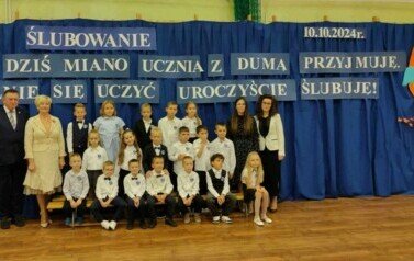Uroczystość pasowania w Szkole Podstawowej nr 3
