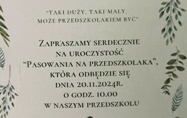 Przedszkolaki w Urzędzie