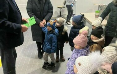 Przedszkolaki w Urzędzie