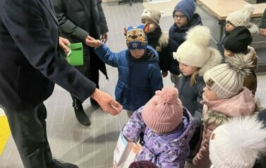 Przedszkolaki w Urzędzie