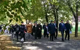 Galeria aktualności Wspomnienie ofiar Holokaustu w Płońsku 1