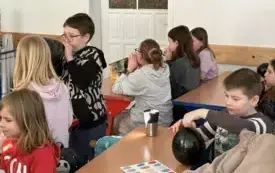 Galeria aktualności EkoFerie z Ekodoradcą&nbsp; &bdquo;Zatrzymaj zmorę w porę&rdquo; w SP4 5