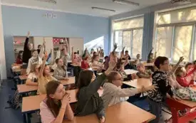 Galeria aktualności EkoFerie z Ekodoradcą&nbsp; &bdquo;Zatrzymaj zmorę w porę&rdquo; w SP4 14