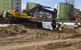 Prace remontowe obwodnicy w netrum miasta