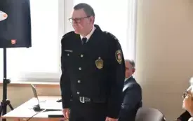 Galeria aktualności Odprawa Roczna w Komendzie Powiatowej Policji w Płońsku 1
