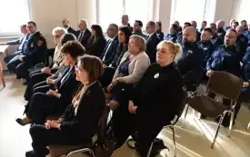Galeria aktualności Odprawa Roczna w Komendzie Powiatowej Policji w Płońsku 2