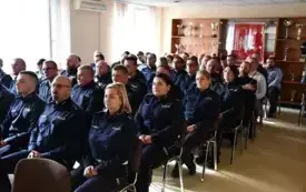 Galeria aktualności Odprawa Roczna w Komendzie Powiatowej Policji w Płońsku 4