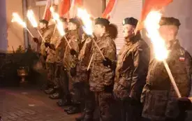 Galeria aktualności Capstrzyk z okazji Narodowego Święta Żołnierzy Wyklętych 1